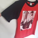 Take That Wifey Graphic Raglan Womens Tshirt Sz M Y2K Grunge Tumblr Street Red Size M Photo 4