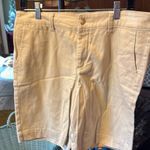 NYDJ Tan Bermuda Shorts Versatile Cotton Blend Photo 0