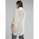 prAna NWT New Womens Beige Lima Sweater L Soft Cardigan Open Casual Organic Cott Photo 1