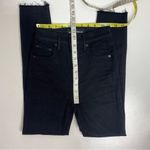 Denim Forum Aritzia The Lola High Rise Skinny Crop Black Jeans 23 Photo 4