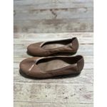 Vionic  Caroll Leather Ballet Flats Women's Size 7 Tan Slip On Neutral Shoes Photo 3