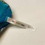 Victoria's Secret Victoria’s Secret VSX Sport Bra Teal Pink Geometric Print Crossback Size‎ 32B Photo 6