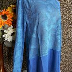 Doe & Rae ✅3/$30✅ NWT Teal/Blue Two Tone Long Sleeved Top | SMALL | Photo 1