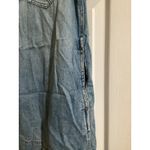 Madewell Dress Womens XXS Blue Denim Short Sleeve Collared Button Pockets Casual Photo 3