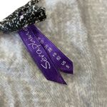 Seraphine Black & white herringbone print Pattern Long Sleeve Wrap Dress Size 6 Photo 4