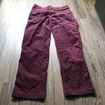 Lucy drawstring straight leg Pants Athletic Drawstring Womens Size S‎ Red Photo 4