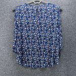Rose + Olive  Womens Blouse Size 3X Bohemian‎ Floral Flowy Peek-A-Boo Sleeve Photo 1