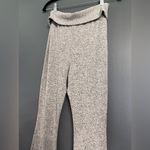 No Boundaries Fold Over Flare Women’s Gray Sweat Pants Sz XS EUC Photo 1