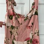 Reformation Nadira Floral Pink Maxi Dress Photo 7