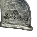 Vintage Spoontiques Pewter Cat pendant Necklace Silver Photo 4
