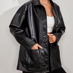 SheIn Faux Leather Jacket Photo 1