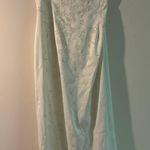 Vintage Eureka USA Strapless Embroidered Ivory Dress 2XL Formal Evening Gown White Size XXL Photo 0