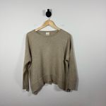 Kerisma  Women’s Lawson Raw Hem Sweater in Oat Size S/M Photo 3
