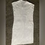 Elie Tahari Long Sleeveless Vest Ivory White Size L NWT Photo 9