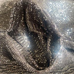 By Together beautiful silver sparkle tunic mini dress w/ pockets great little formal dress Photo 12