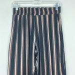 Beach Riot  Pink‎ Black Striped Dover Set Crop Top Tie Pants Set Cover-Up Small S Photo 3