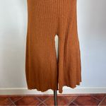 Free People  Beach Brown Ribbed Tunic Photo 3
