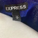 EXPRESS Black And Blue Striped Sweater π Photo 1