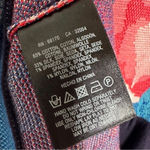 Leifsdottir Anthropologie Floral Intarsia Silk Blend Knit Dress Size Small Blue Photo 7