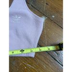 Adidas Women's '21 Peach Pink Towel Sport Run Fitness Crop Top Size M F42 I46 Photo 5