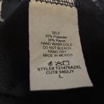 White Birch  Black and white Top Large Short Sleeve Photo 5