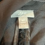 J.Jill black velvet jacket with chiffon neckline Photo 4