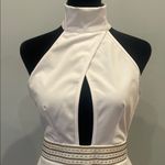 Source Unknown Elegant White Halter Dress with cutout detail small Photo 1