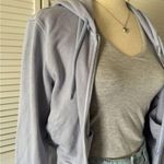 Weekday  Lilac Purple Hooded Zip Up Jacket (NWT) Photo 1