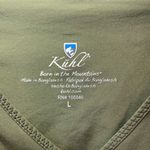 Kuhl Women's Vantage Dress Green Lightweight Stretch Sleeveless Drawstring Large Photo 3