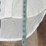 Forgotten Grace Women's Embroidered Floral Button-Up Tunic Shirt White Small Photo 6