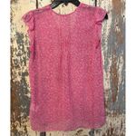 Joie Maci B Top in Orchid & Porcelain  silk pink sleeveless blouse size XXS Photo 3