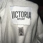 Victoria's Secret Victoria Sport VS gray v-neck hoodie Photo 2