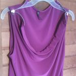 Bleeker and McDougal Cowl Neck Blouse Purple Size M Photo 5