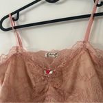 Free People Lacey Essential Pink Lace Cami Tank Top NWT Size S Photo 2