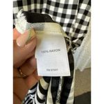 J.Jill  Gingham Buffalo Plaid Checkered Tunic Rolled Sleeves Shirt Dress S Tall Photo 8