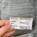 Gap Womens Gray Denim mid rise Slim Shorts rolled hem Size 31r Photo 9