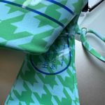 Skatie  sz L‎ Green Houndstooth High Cut Bikini Bottoms (NWT) Photo 4