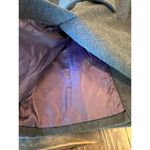 Steve Madden Wool Blend Pea Coat Jacket Women Medium Gray Neutral Minimalist Photo 12