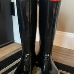 Hunter Boots Hunter Rain Boots Tall Black Gloss Photo 0