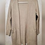 RDI  Beige Open-Front Cardigan Photo 0
