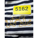 La Chine Knitwear by Galinda Wang Striped Blazer Jacket Gold Buttons Nautical 2X Blue Photo 15