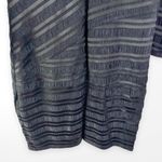 Reiss  Black Striped Long Sleeve Sheath Dress Photo 7