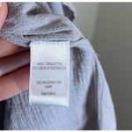 Garnet Hill  Kaftan Swim Coverup Embroidered Cotton Vacation Resort Beach Boho M Photo 6