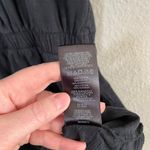 Anthropologie  Daily Practice Black Cap Sleeve Cotton Sleeve Dress M Photo 8