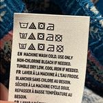 American Eagle large boho wide leg drawstring pants paisley striped blue pink Photo 7