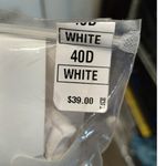 Playtex  NEW (Open Bag) Sz 40D White Wirefree 18 Hr Posture Boost Front Close Bra Photo 4