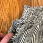 Democracy  Pull on High Rise Wide Leg Cropped Linen Blend Pants‎ Size M Photo 2