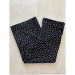 Chico's  Pants Womens 12P Black Pull On Stretch Wide‎ Leg Cropped Career Casual Photo 5