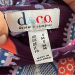 Denim & Co  | Purple Floral Print Long Sleeve T-shirt Sz S Photo 2