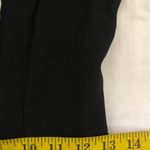 Amanda Uprichard Liora “SOLD OUT” Black white trim fitted mini dress long ribbon ruffles-Size M Photo 7